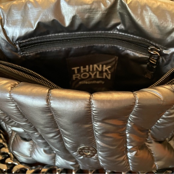 Think Royln Bar Bag Pearl Grey - Picture 3 of 7